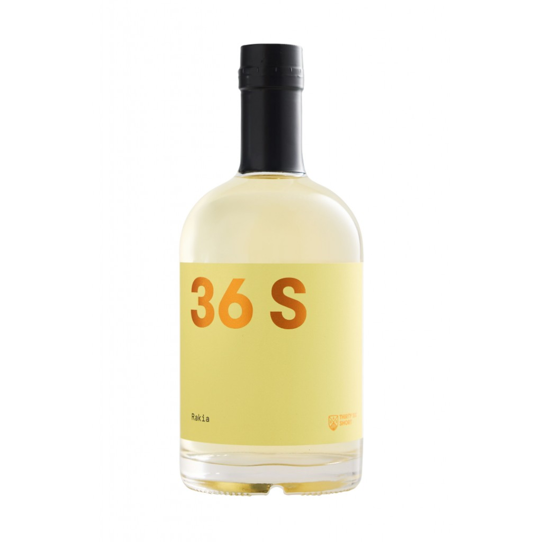 36 Short Rakia (No Anise) 500mL