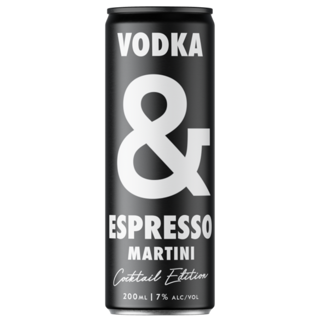 Ampersand Vodka & Espresso Martini 7% Cans 200mL