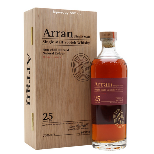 Arran 25 Year Old Single Malt Whisky 750Ml