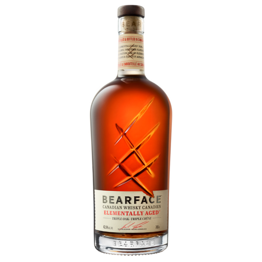 Bearface Triple Oak Canadian Whiskey 700Ml