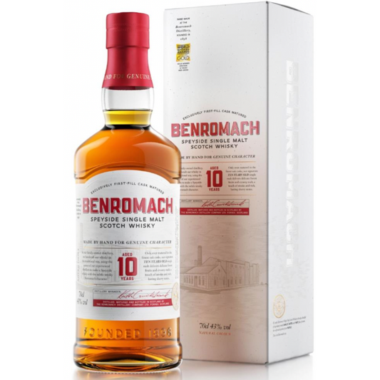 Benromach 10YO Single Malt Scotch Whisky 700ml