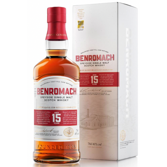 Benromach 15YO Whisky 43% 700ml