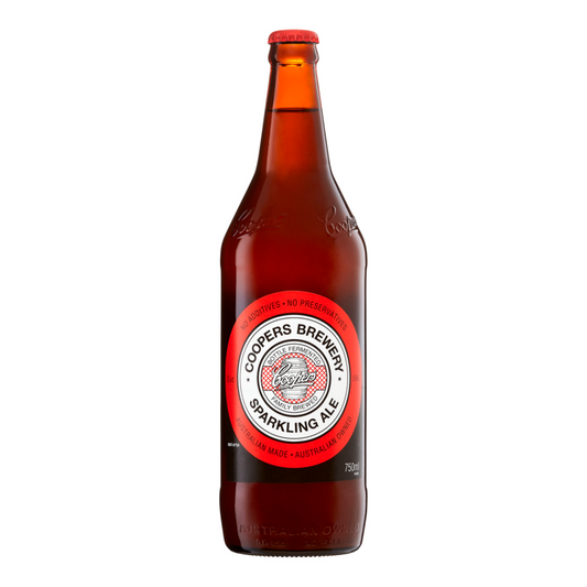 Coopers Sparkling Ale Bottle 750mL 12 Pack