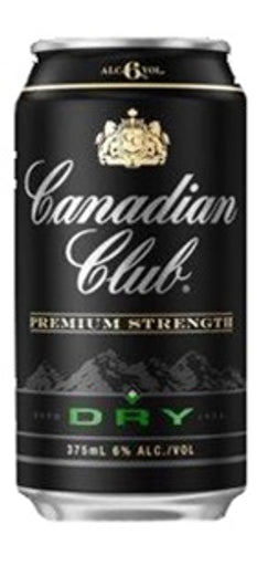 Canadian Club Premium & Dry 375ml - pack of 30