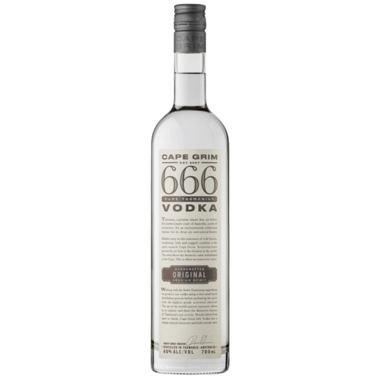 Cape Grim 666 Pure Tasmanian Vodka 700ml