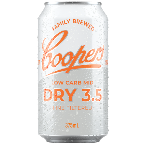 Coopers Dry Can 3.5% 24 x 375ml