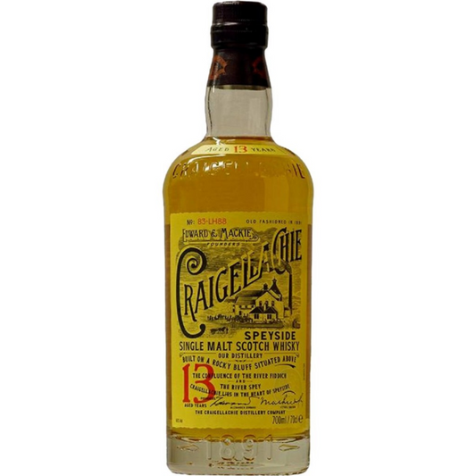 Craigellachie 13 YO Single Malt Scotch Whisky 700mL