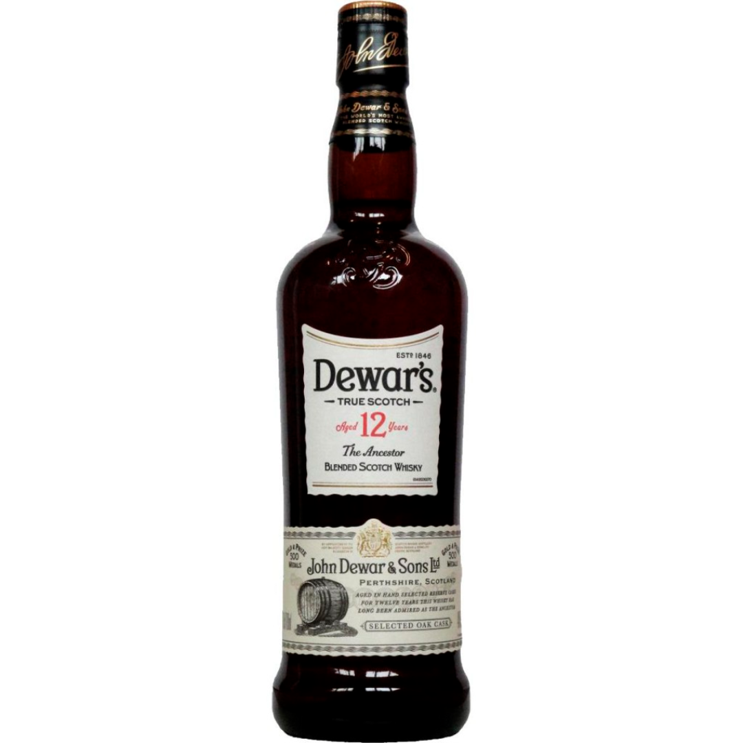 Dewar's 12 Year Old Blended Scotch Whisky 700mL