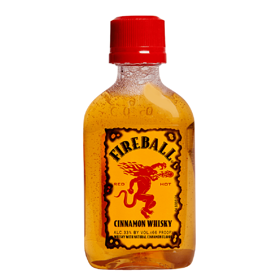 Fireball Cinnamon Whiskey 50Ml - Pack Of 10 Bottles