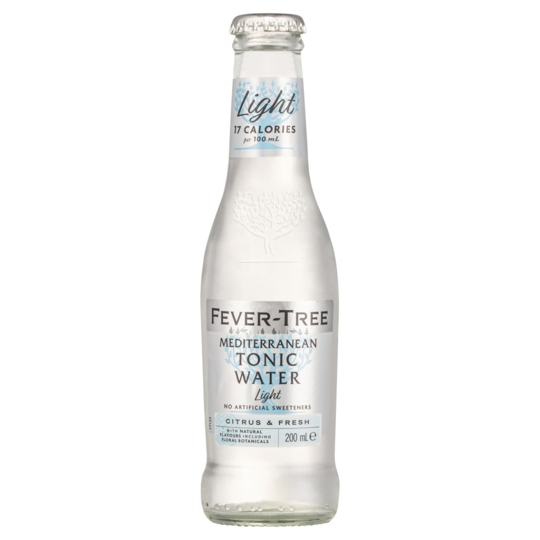 Fever-Tree Mediterranean Tonic Water 200mL - Pack of 24