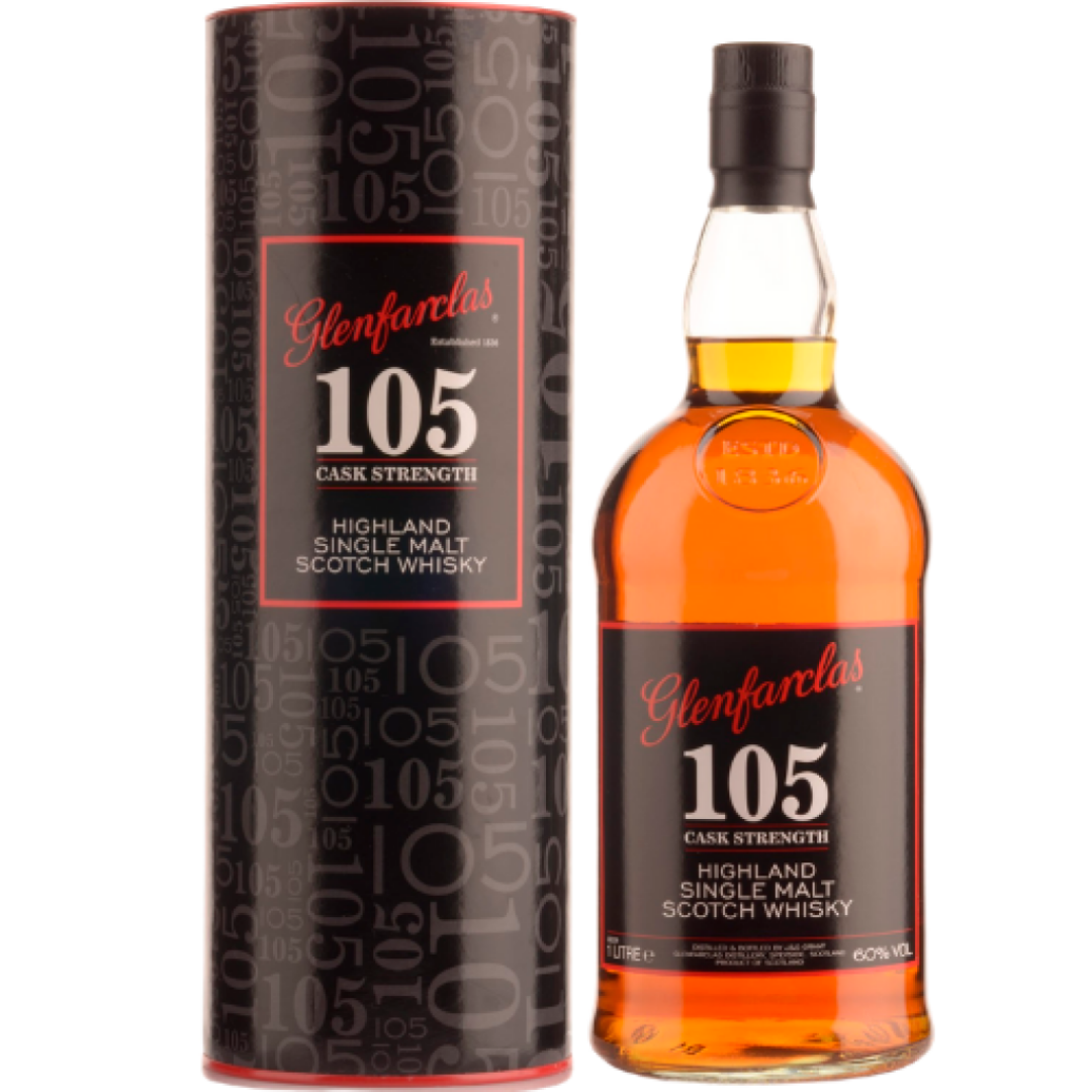 Glenfarclas 105 Cask Strength Single Malt Scotch Whisky 1L