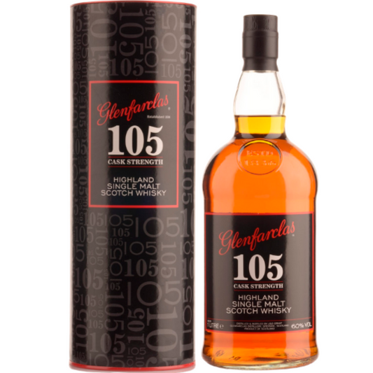 Glenfarclas 105 Cask Strength Single Malt Scotch Whisky 1L