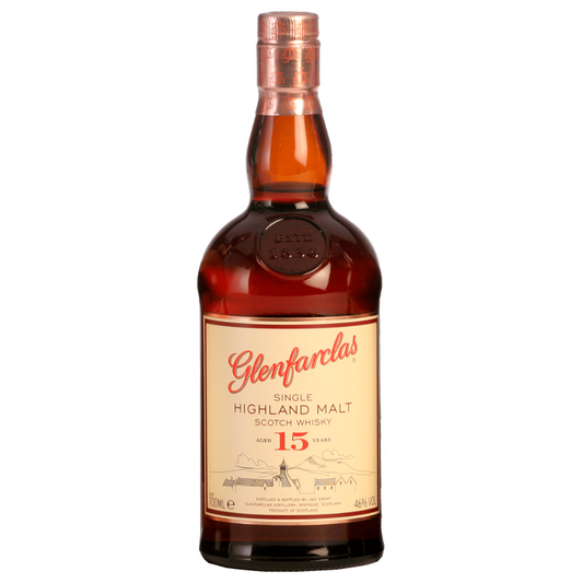 Glenfarclas 15 Year Old Single Malt Scotch Whisky 700mL
