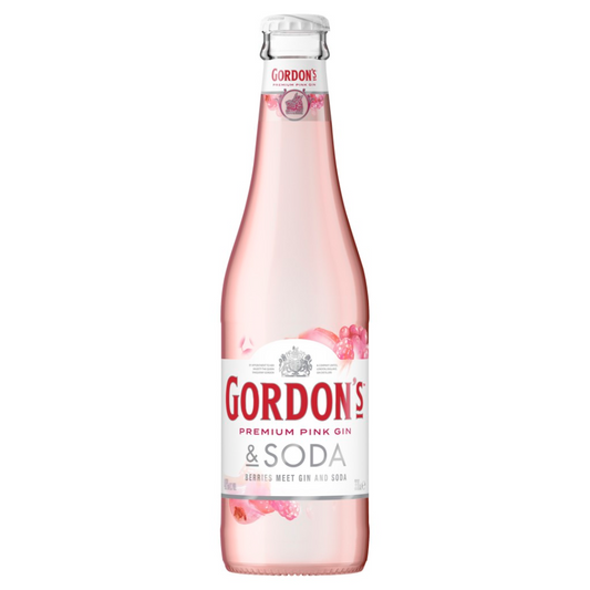 Gordons Pink & Soda 330ml - Pack of 24