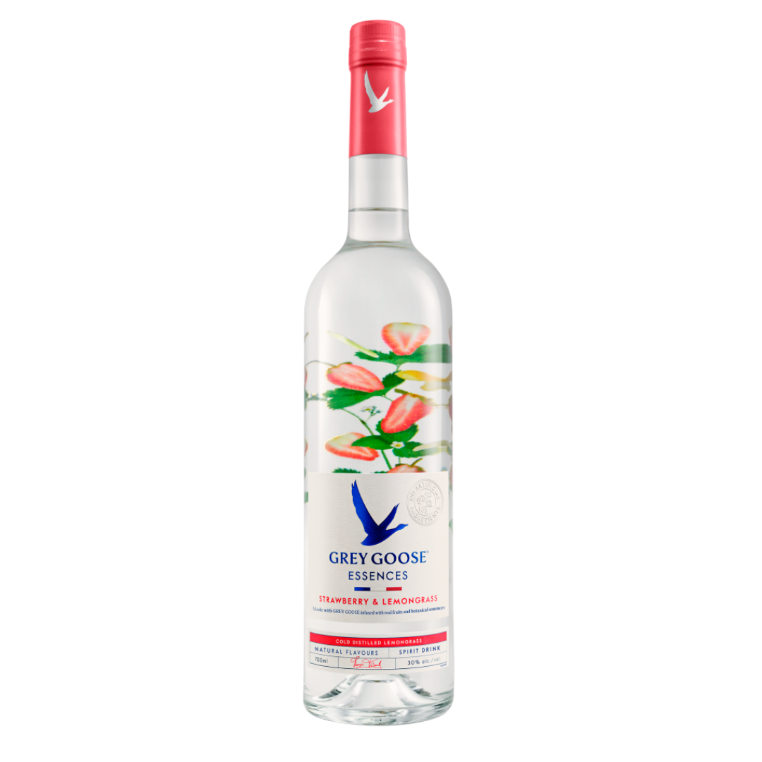 Grey Goose Essences Strawberry & Lemongrass 700Ml