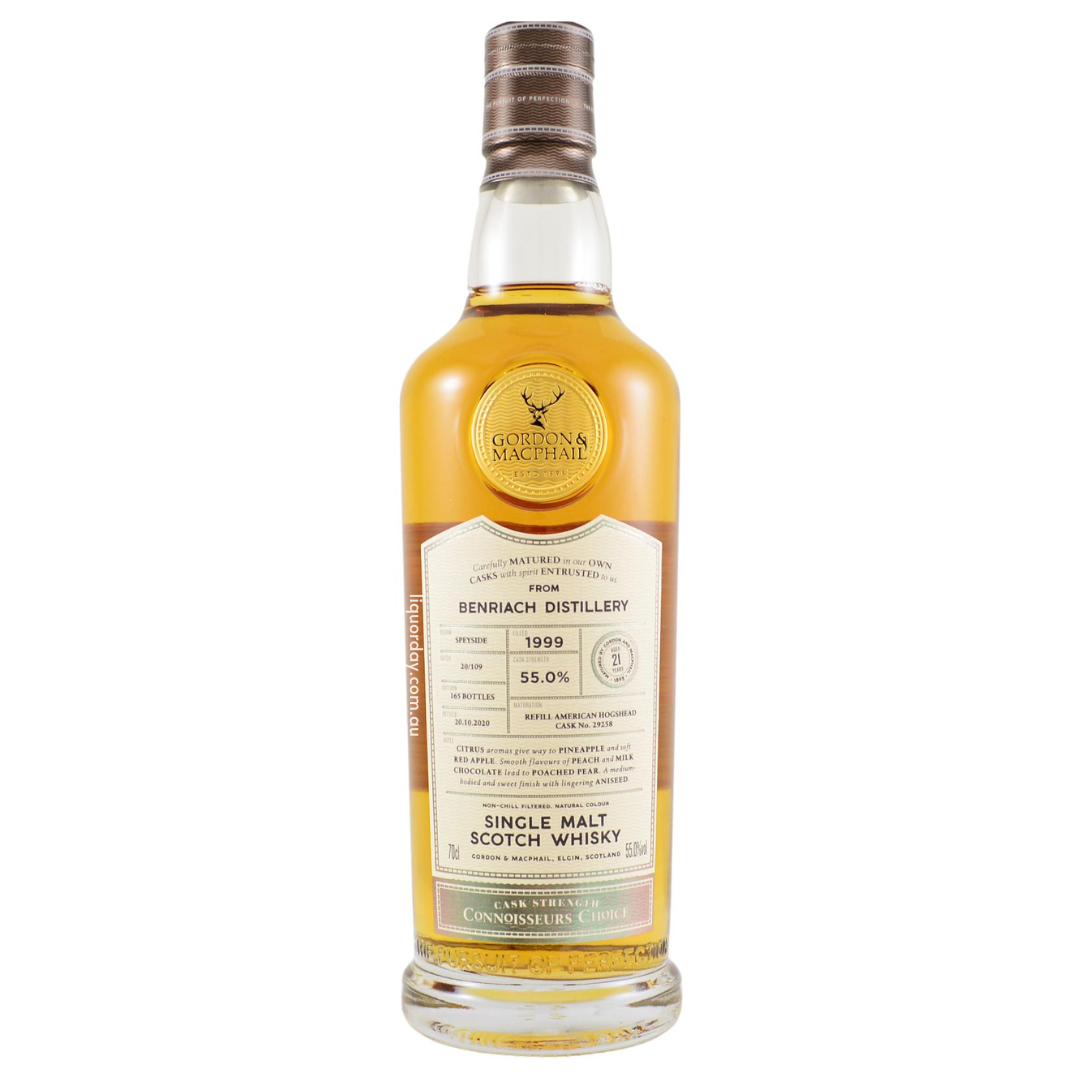 G&M Connoisseurs Choice, Benriach 1999 57.5% Scotch Whisky 700Ml