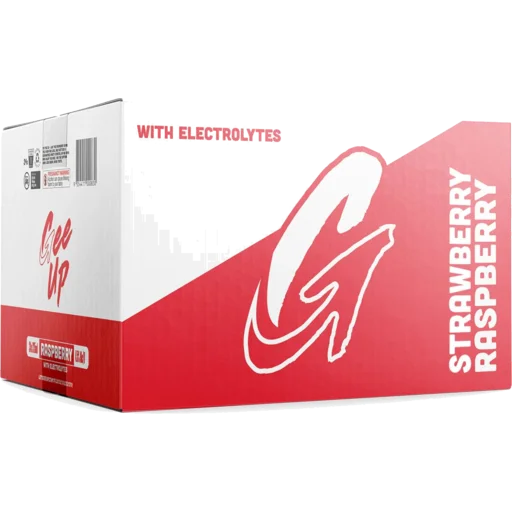 Gee Up Raspberry 275Ml - Pack Of 24