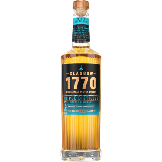 Glasgow 1770 Triple Distilled Single Malt Scotch Whisky 700ml