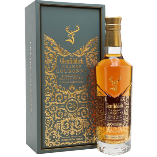 Glenfiddich Grande Couronne 26 Year Old Single Malt Scotch Whisky In A 700Ml