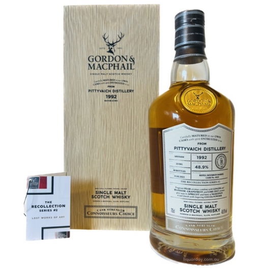 Gordon & Macphail Pittyvaich 1992 30 Years Old Single Malt Scotch Whisky700Ml