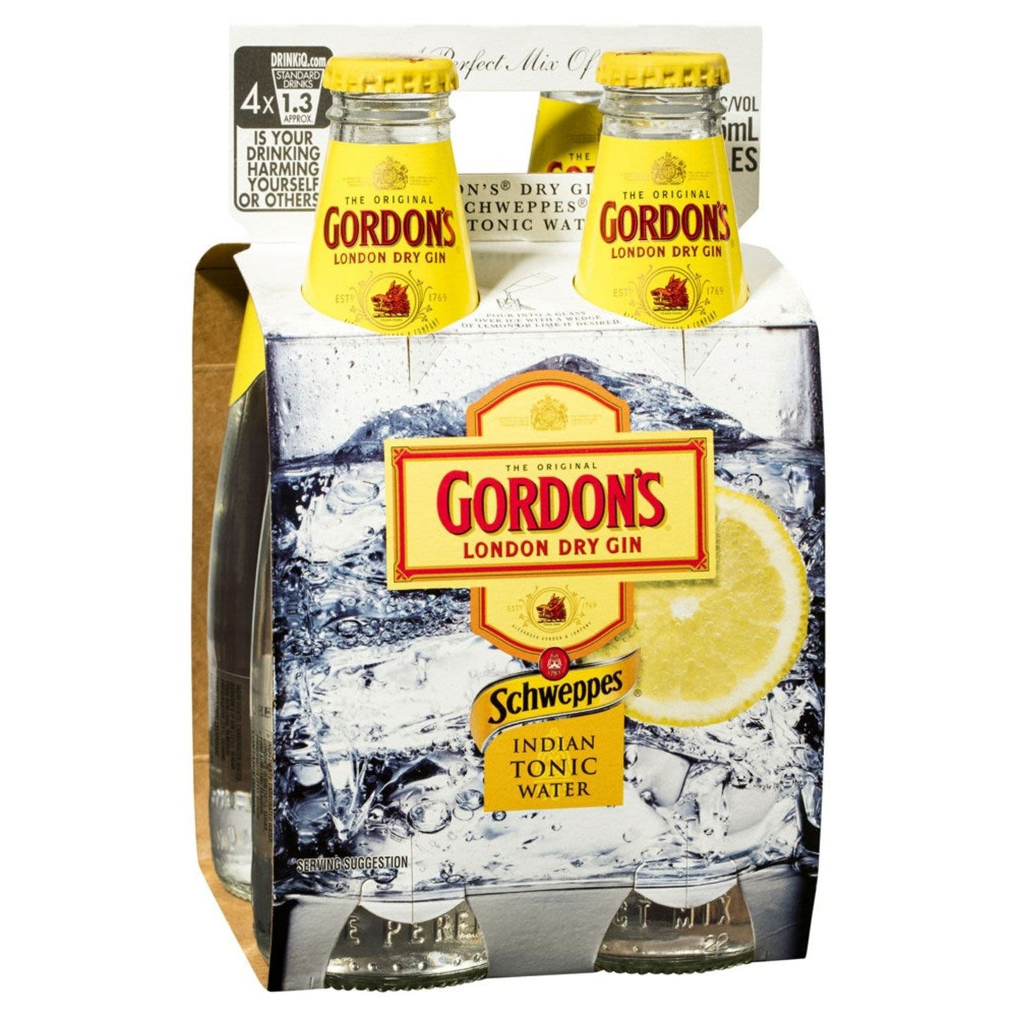 Gordon's London Dry Gin & Indian Tonic Water 275mL