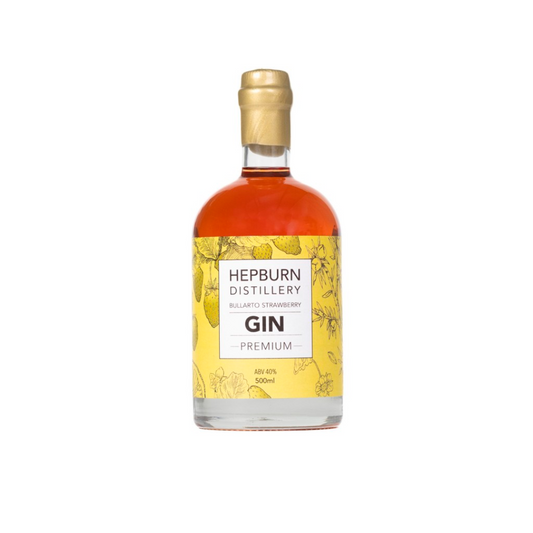 Hepburn Distillery Bullarto Strawberry Gin 500ml