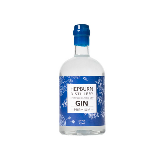 Hepburn Distillery Lyonville Classic Dry Gin 500ml