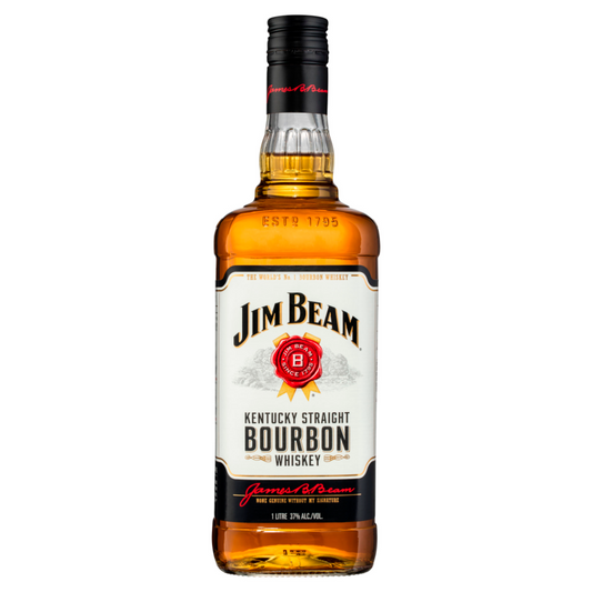Jim Beam White Bourbon 1 Litre