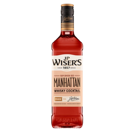 JP Wisers Manhattan Whisky Cocktail 750ml