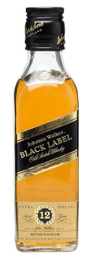 Johnnie Walker Black Miniatures 12 50ml