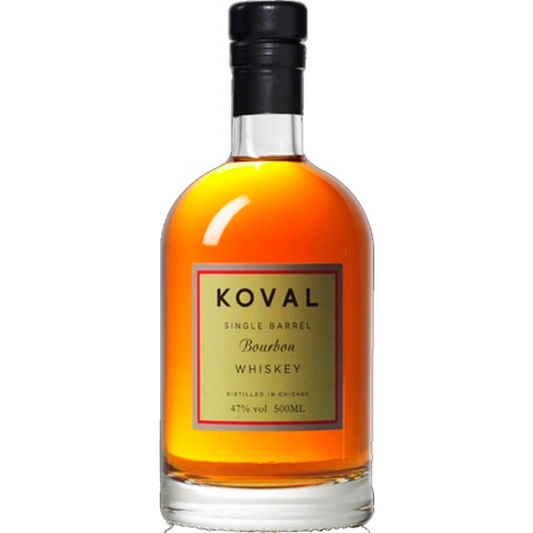 Koval Single Barrel Bourbon Whiskey 500ml