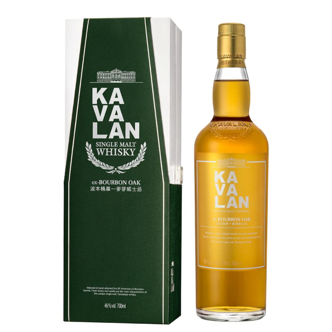 Kavalan Ex Bourbon Oak Taiwanese Single Malt Whisky (700ml)