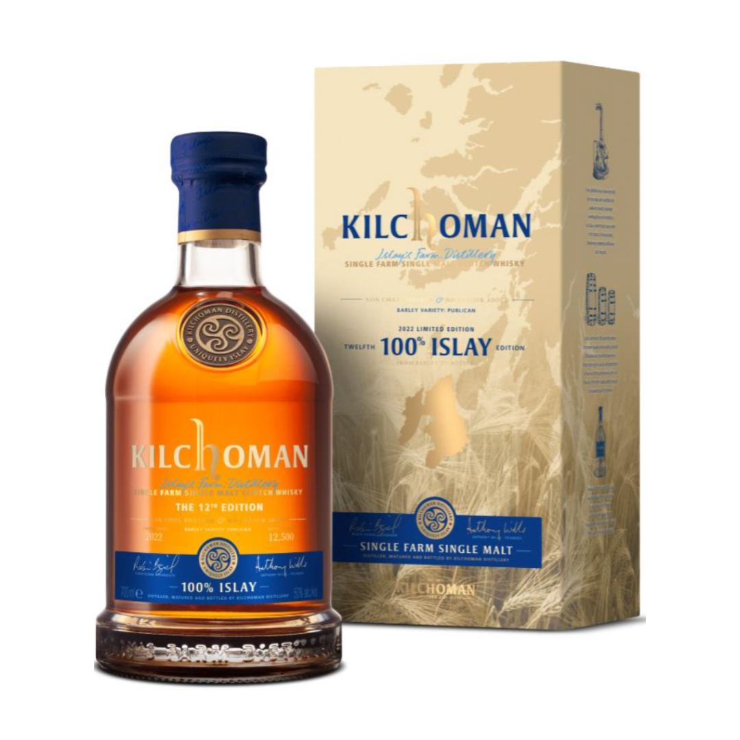 Kilchoman Distillery - Islay's Farm Distillery 100% Islay, 12th Edition (2022) 50%, 700ml