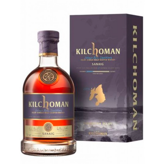 Kilchoman Sanaig Islay Single Malt Scotch Whisky 700Ml