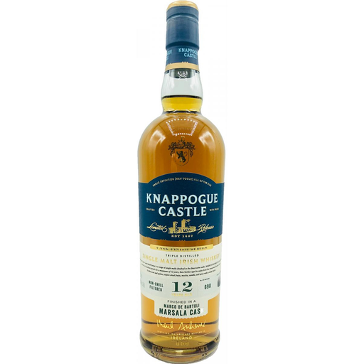 Knappogue Castle 12YO Marsala Cask Single Malt Irish Whiskey 700ml