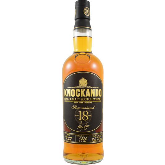 Knockando Slow Matured 18 Year Old Single Malt Scotch Whisky 700ml