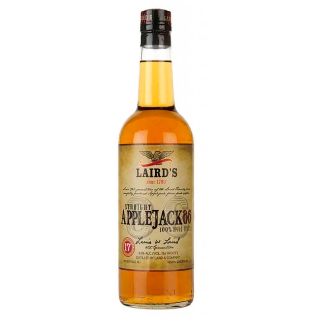 Lairds 86 Proof Straight Applejack 43% 700mL