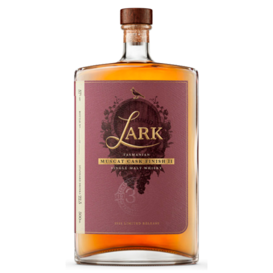 Lark Distillery Muscat Cask Finish II Single Malt Whisky 500ml (Best Price)
