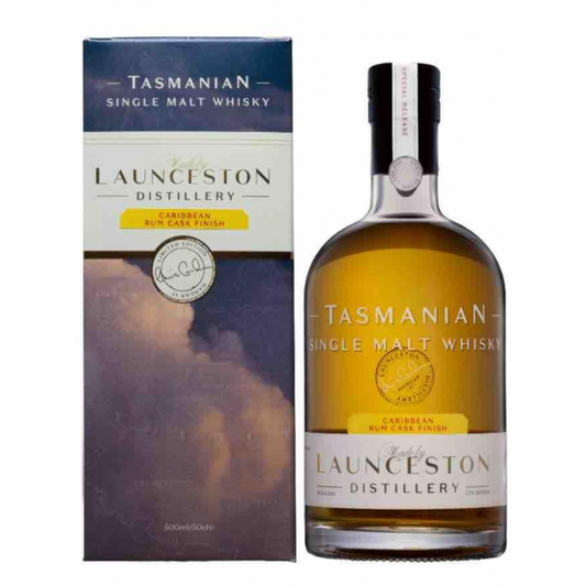 Launceston Distillery Tasmanian Single Malt Whisky Rum Cask 46% 500ml