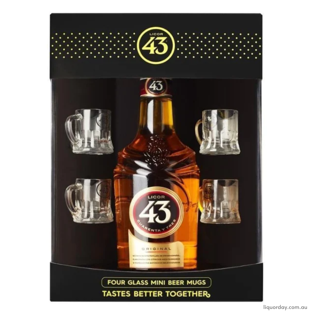Licor 43 Mini Beer Gift Pack 700Ml