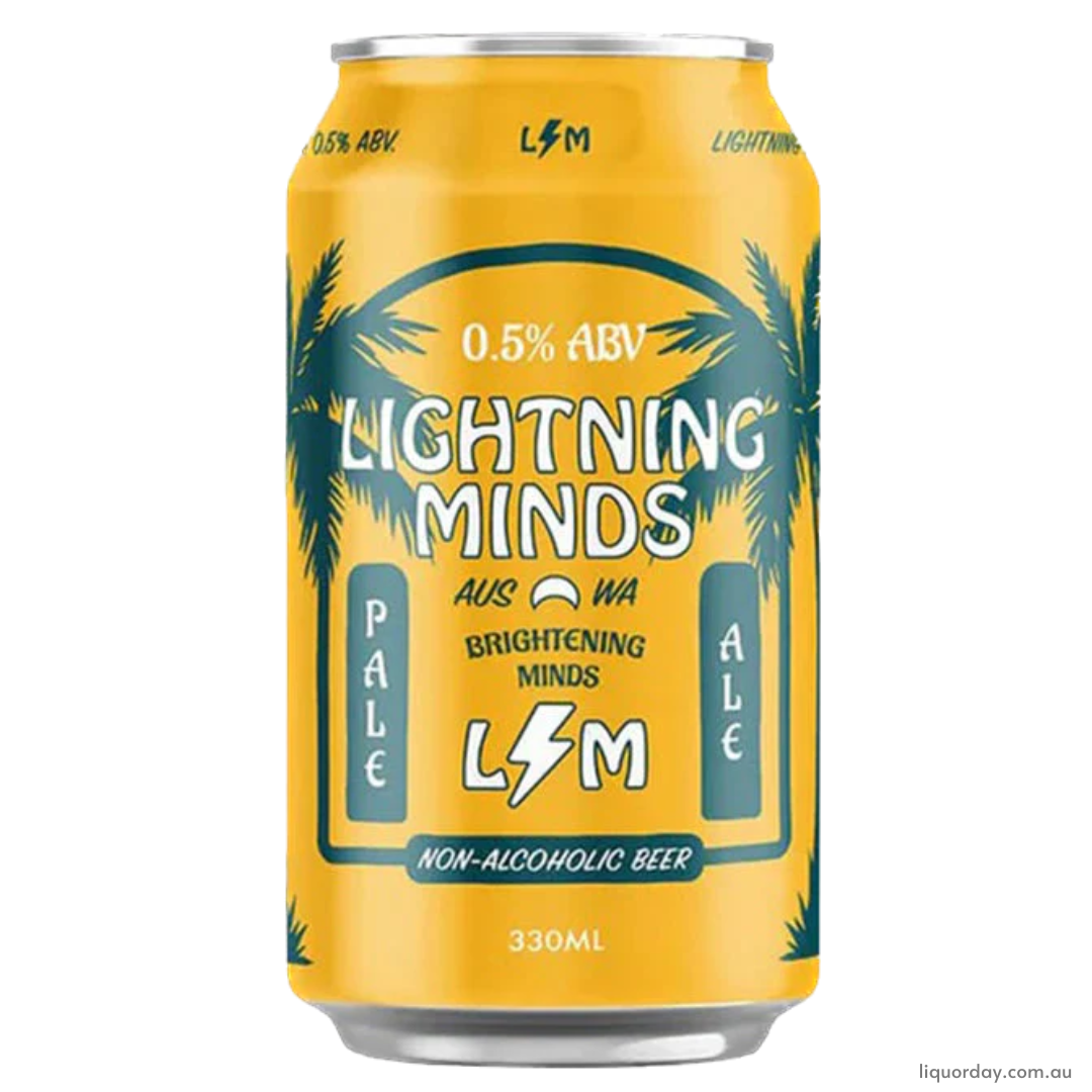Lightning Minds Non-Alcoholic Pale Ale 330Ml - Pack Of 24