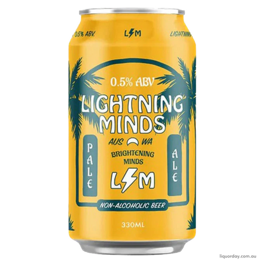 Lightning Minds Non-Alcoholic Pale Ale 330Ml - Pack Of 24