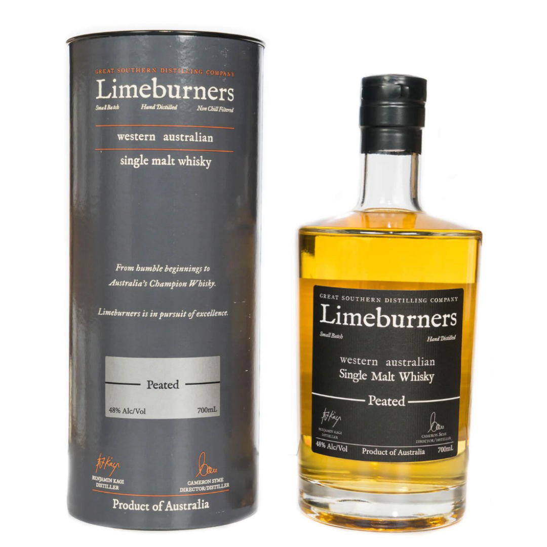 Limeburners Peated Small Batch Australian Single Malt Whisky (700ml)