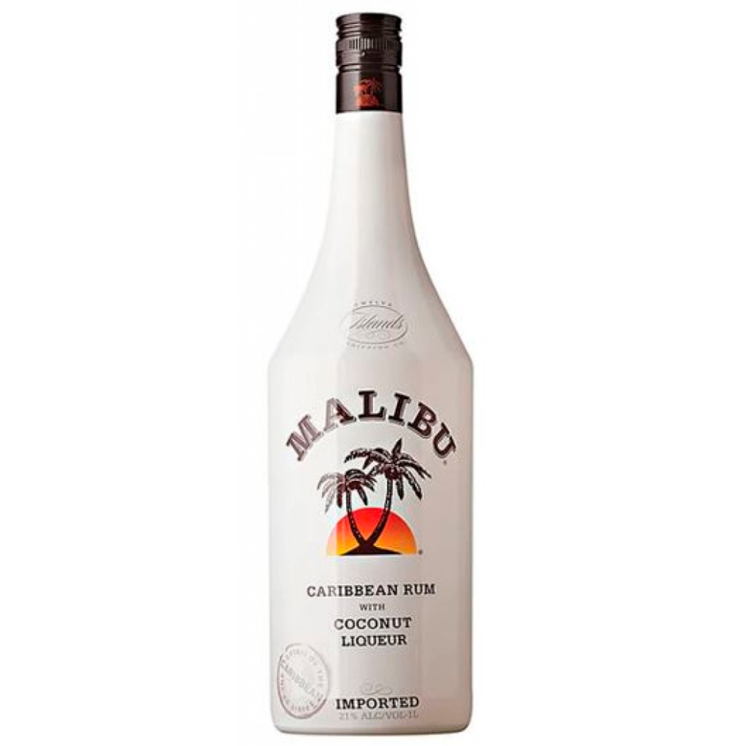 Malibu White Rum with Coconut 1L