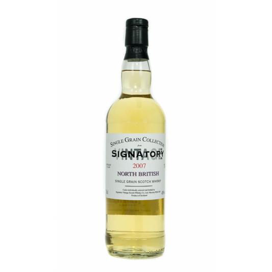 North British Grain 2007 Aged 10 Years Single Grain - Signatory Vintage