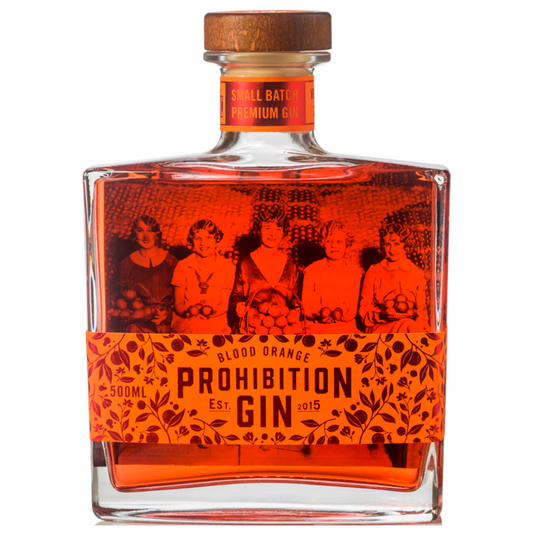 Prohibition Limited Release Blood Orange Gin 500Ml