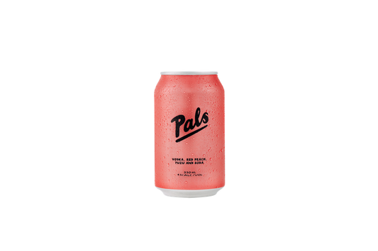 Pals Vodka Red Peach Yuzu & Soda 330Ml - Pack Of 12