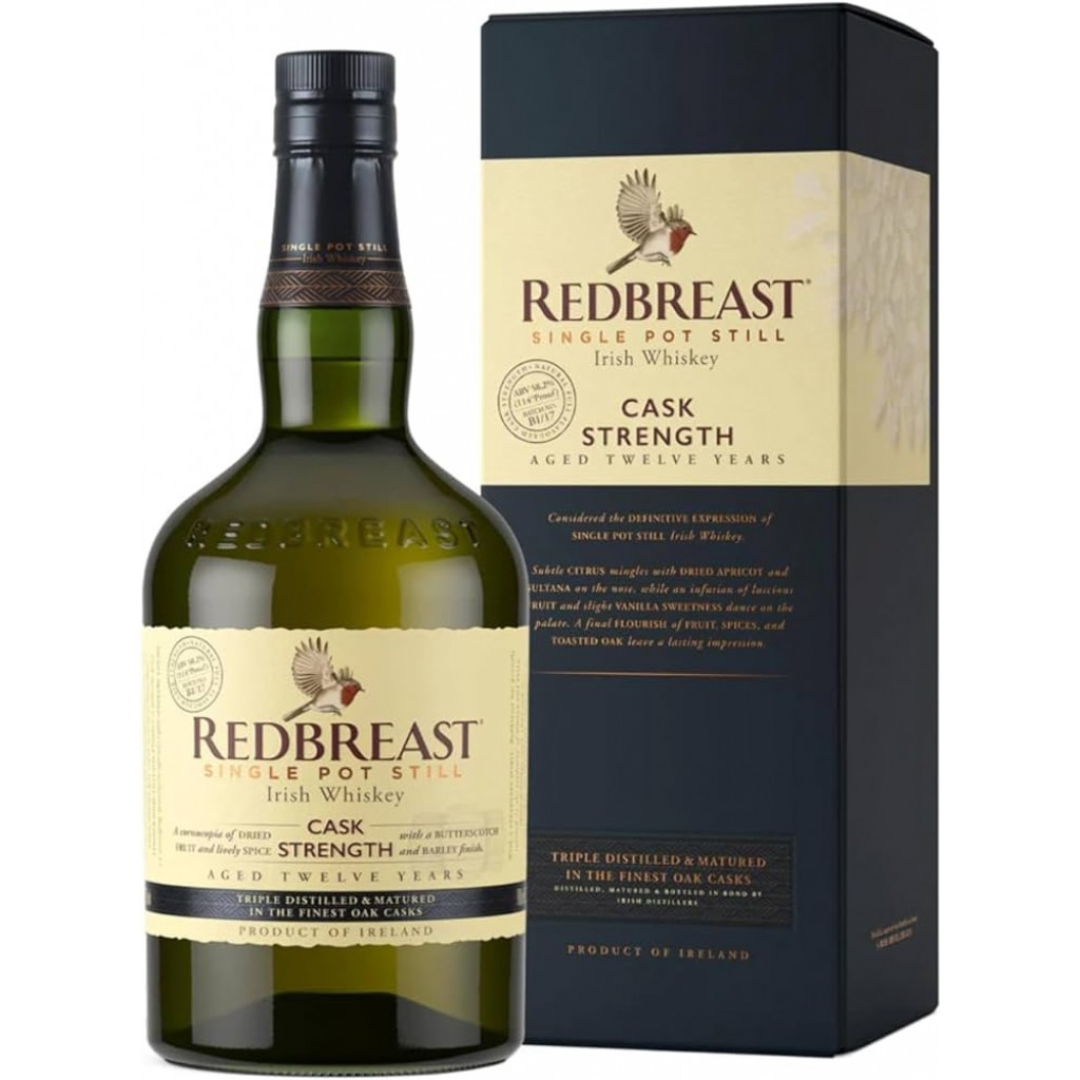 Redbreast 12 Cask Strength Irish Whiskey 700mL