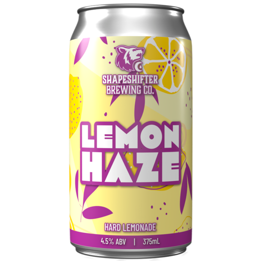 Shapeshifter Lemon Haze Hard Lemonade 375ml - 24 Pack