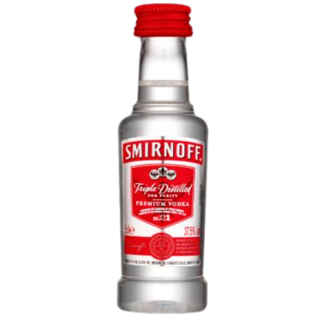 Smirnoff Red Vodka Miniatures 10x50ml